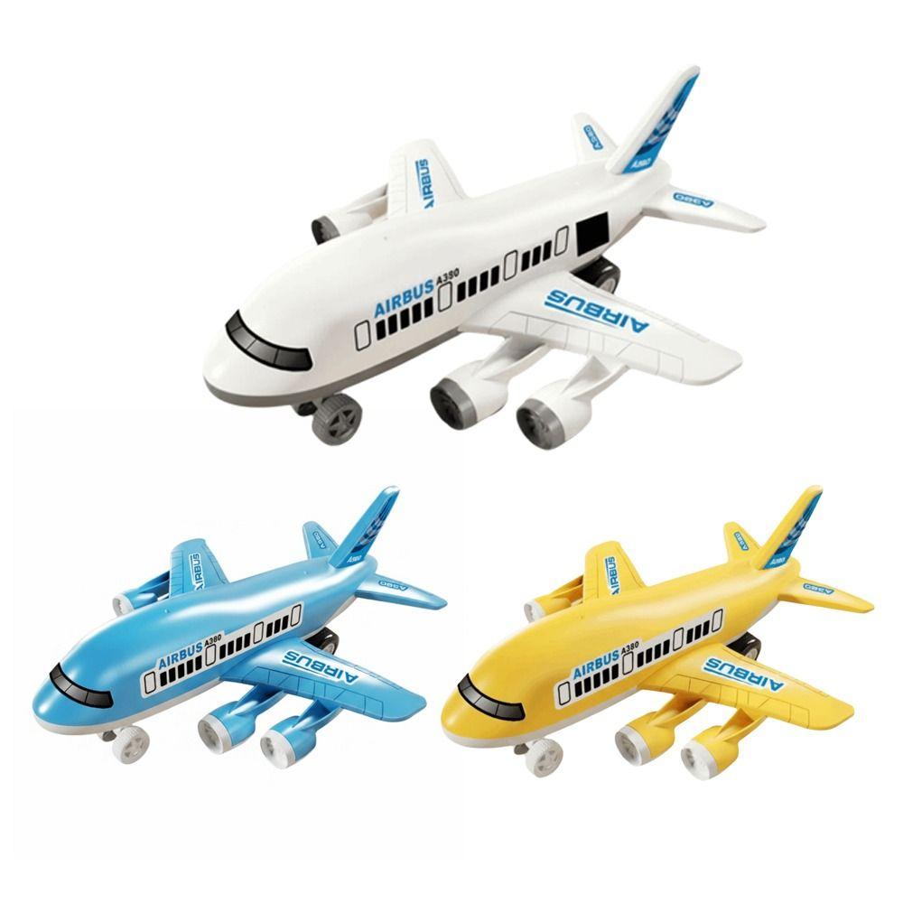 Inertia Function Large Airplane Toy Large Size Passenger Plane Toy Inertia Airplane Model  Gifts