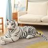 Creative Realistic Tiger Stuffed Toy Cute Simulation Siberian Tiger Plush Toy Baby Sleep Comfort Doll Room Decoration Children Birthday Gift