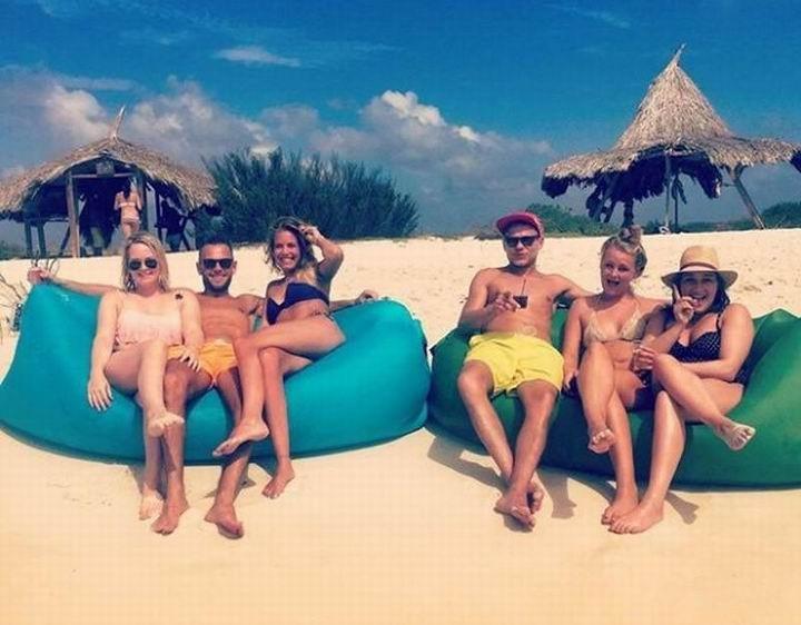 Outdoor Inflatable Air Sofa Bed - Lazy Sleeping Bag