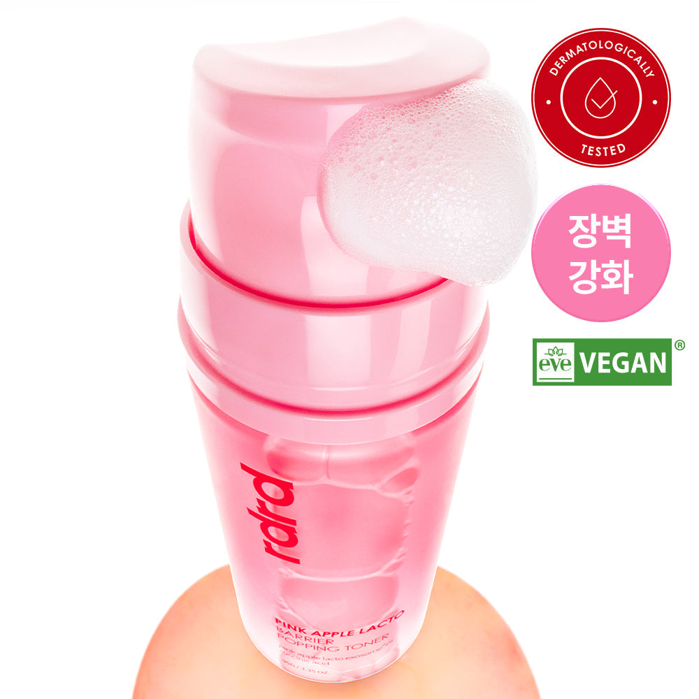 rdrd Pink Apple Lacto Barrier Popping Toner 95g