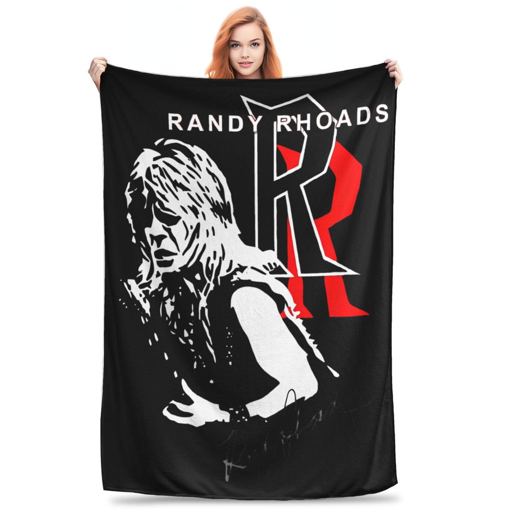 Black Sabbath Ozzy Is Bat Warm Soft Blankets  Travel Plush Throw Blanket Print Living Room Flannel Bedspread Sofa Bed Cover