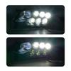 ATV UTV SXS LED Headlights Assembly for Honda Pioneer 1000 700 520 500 Rancher 420 Foreman 500 Rubicon Talon 1000R Accessories