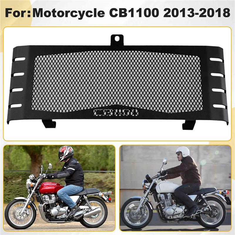 Stainless Steel Motorcycle Radiator Grille Guard Protector Cover Water Cooler Protection For Honda Cb1100 2013-2018