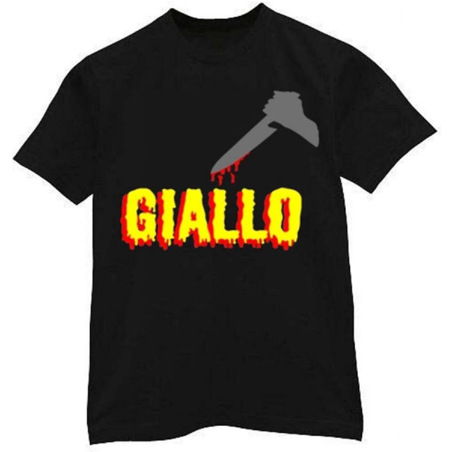 Tribal T-Shirts Men s Giallo Italian Horror Movie T-Shirt S