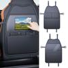 PU Car Seat Protection Cover with Pockets Auto Seat Back Storage Bag  for Most Vehicles