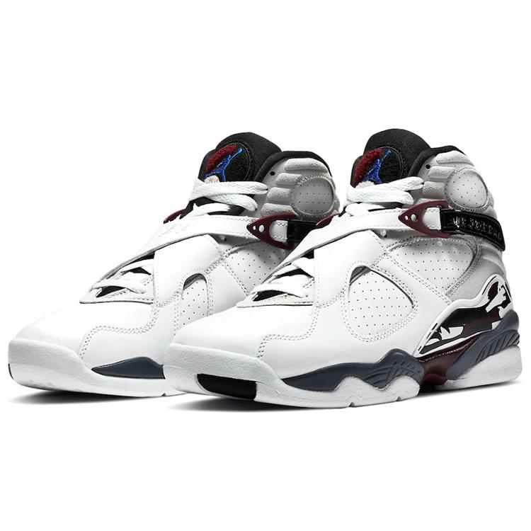 Jordan 8 Retro White Burgundy Women's CI1236-104