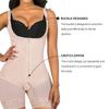 Women Zipper Full Body Shaper Tummy Control Waist Cincher Butt Lifting Shapewear