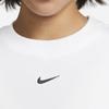 Nike Sportswear Essential Solid Crew Neck Løs Kortermet Kjole Damekjole Hvit DV7883-100