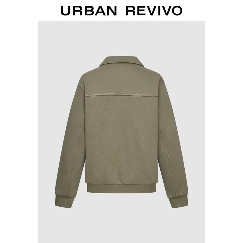 UR2025 Men's Winter Half-Placket Sweatshirt