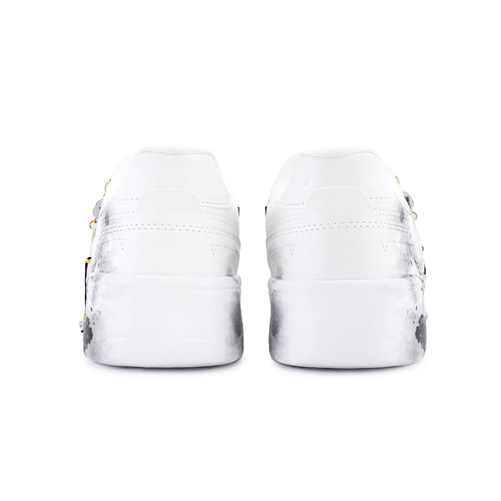 Li Ning Sycee Skateboard Shoes Men's Low top Black/White AGCT339-6(team2012-YLY)
