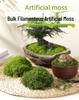 Artificial Green Moss Turf Lawn for Landscaping and Garden Decor