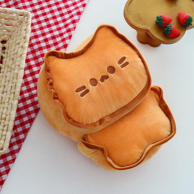 

Милое печенье Butter Meow Тигровый рулет с кошачьей шкурой Подвесная подушка-кошка Плюшевая игрушка Кукла Сокровище Успокаивающий подарок Кукла 30cm