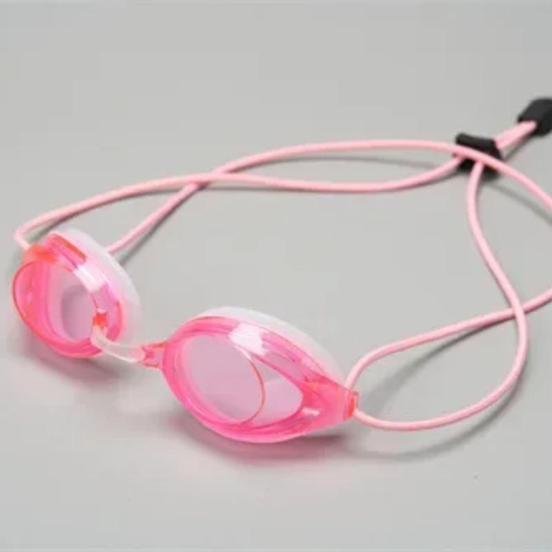 New Swimming Goggles Rope Head with Bright Color Electroplated Waterproof and Anti-fog Goggles Adult Outdoor Swimming Glasses