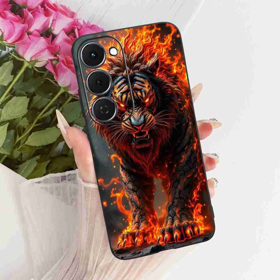 For Tecno Spark 40 Pro+ 4G Case KM7 Stylish Cartoon Painting Silicone TPU Back Cover For Tecno Spark 40 Pro+ Plus 4G Phone Cases