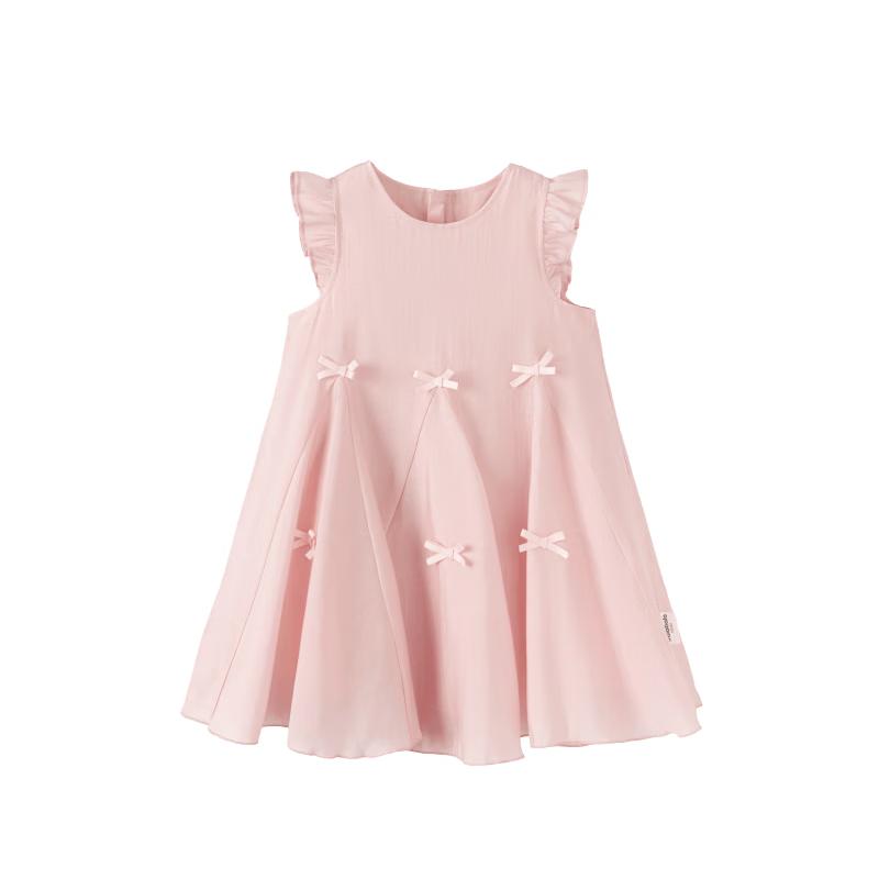 Balabala Girls Summer Bowknot Dress 90