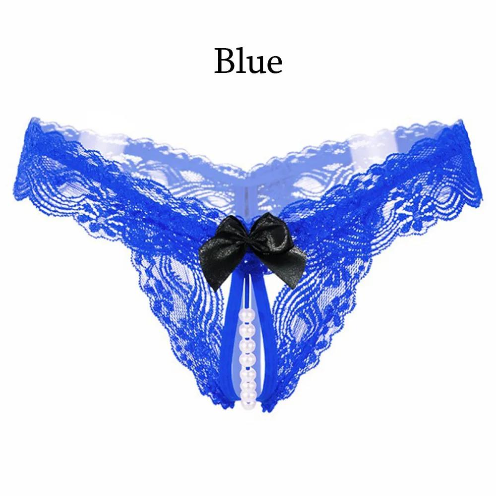 Fashion Lace Open Thongs G-string Panties Knickers Lingerie Underwear Lace Open Micro Bandage Thongs Briefs Crotchles T-back