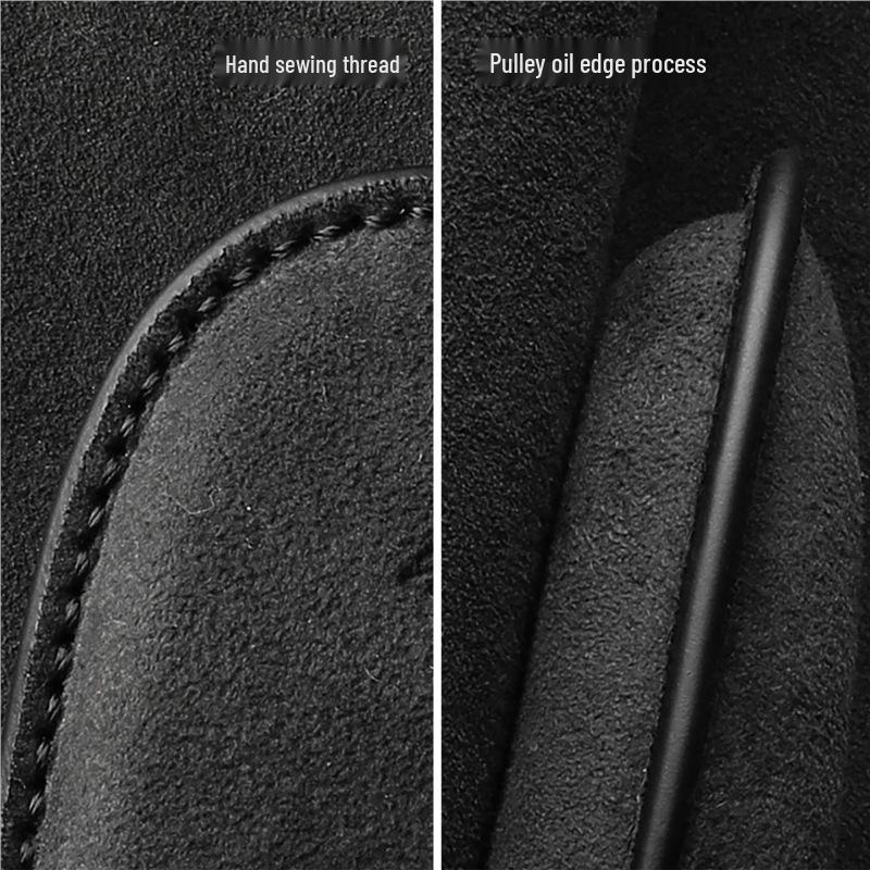 Wildleder Schlüsselabdeckung mit Schnalle für Porsche Macan 4, Passend für 25 Modelle, rein elektrisch & Jincheng Edition