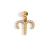 MamacitaSlay Classic Sparking Zodiac charms diy charms for jewelry making Necklace bracelet charms stainless steel charms