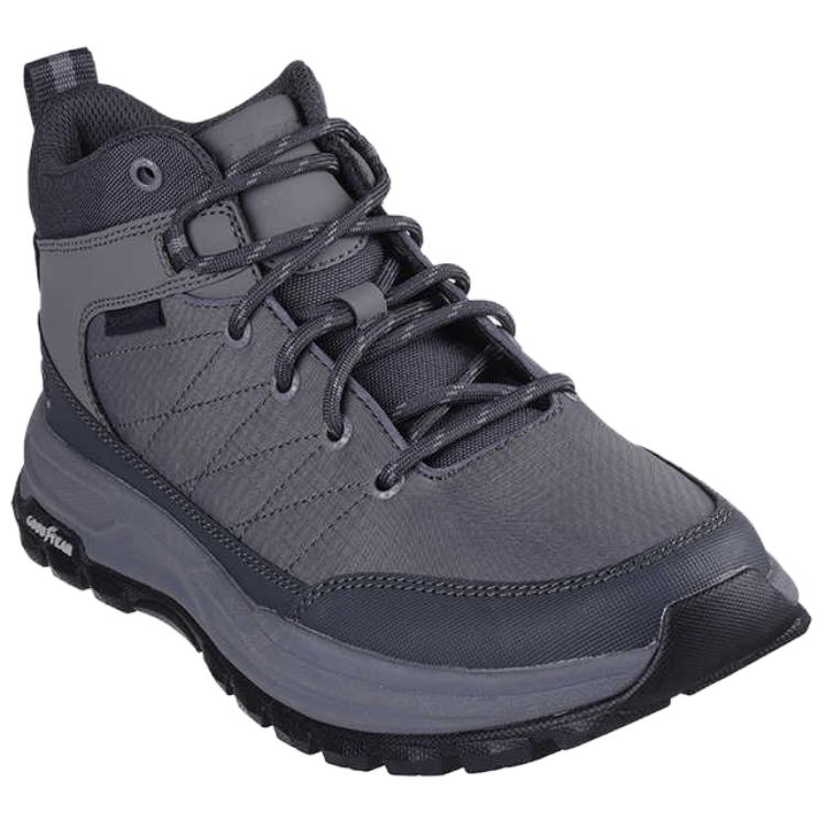 Skechers Good Year Comfortable Versatile Short Boots Men Boots Gray 204879-CHAR
