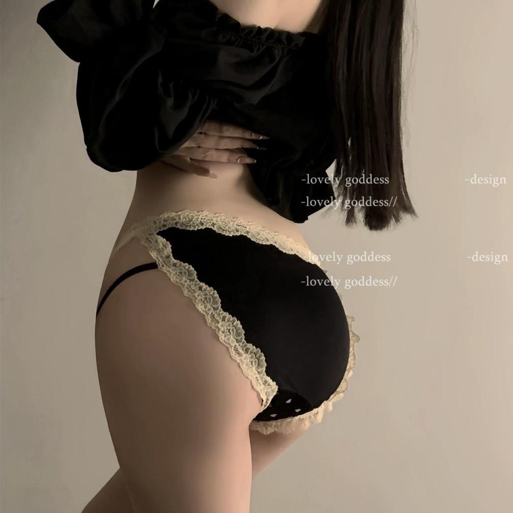 Women's Summer Sexy Lace Design Cotton Crotch Panties