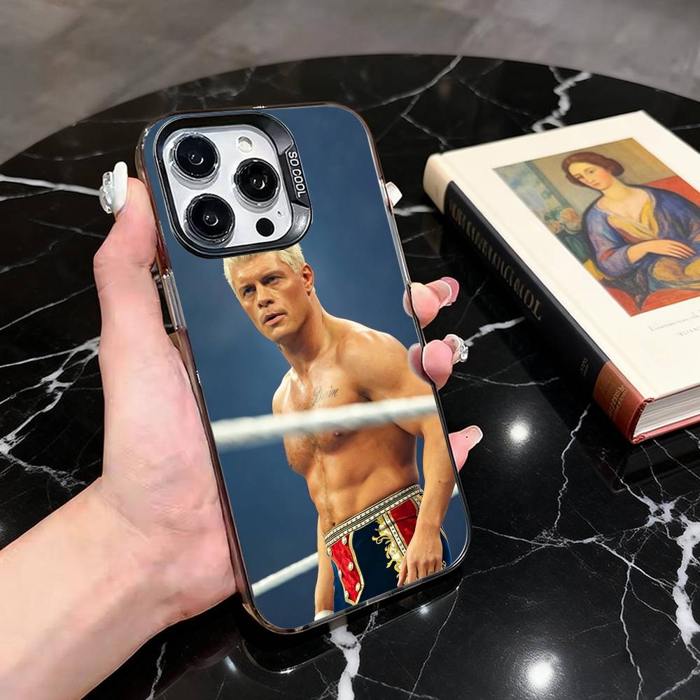 

Чехол для телефона Cody Rhodes для iPhone 17,16,15,14,13,12,11 Plus,Pro Max,XS, Цветной Серебряный Чехол для телефона Funda Cover iPhone13