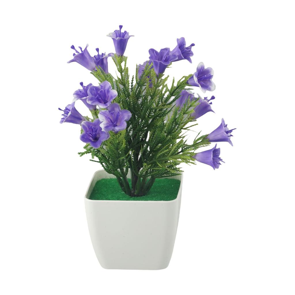 Beautiful Decoration Stylish Artificial Plant Fake Fresh Potted Tabletop Wedding Welcoming Lily Flower Pinecone