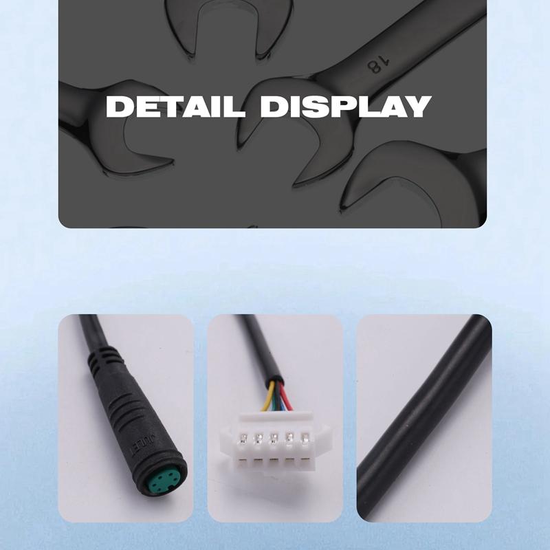 DSAO Ebike Bicycle KT Controller 5Pin Display Waterproof Conversion Cable for Electric Bike Conversion Kit