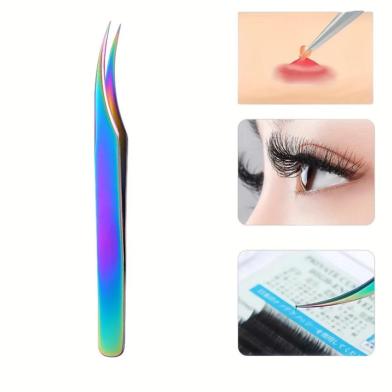 Xiaomi Stainless Steel Precision Tweezers Eyebrow and Blackhead Remover, Suitable for Cleaning All Light Beige Facial Blemishes