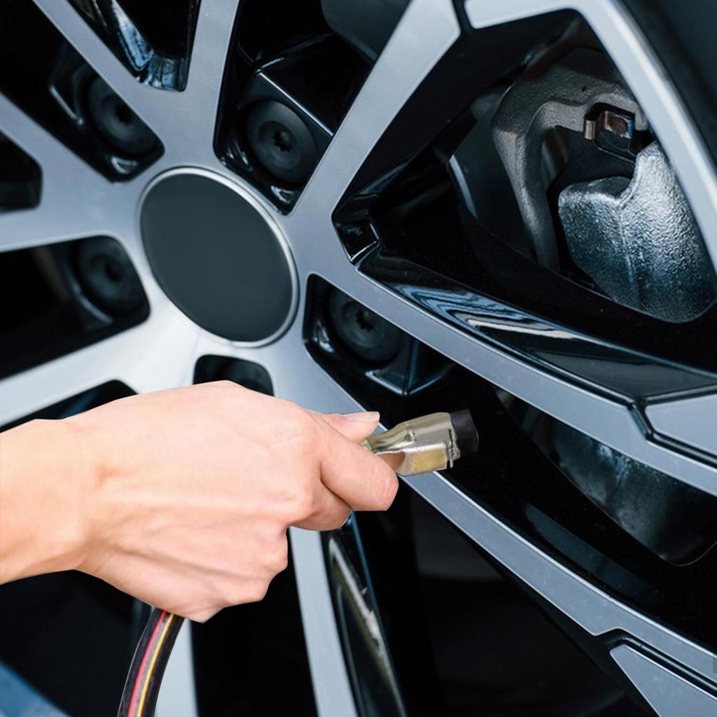 Arretierender Luftspannfutter Reifenfüller Düsenadapter Kompressoraufsatzwerkzeug für Auto Motorrad Verbindungszubehör für Wartung