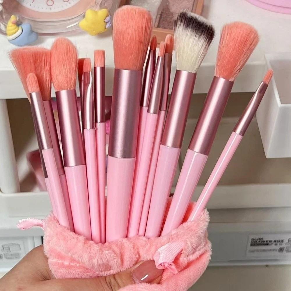 33pcs Fluffy Professional Makeup Brushes High Quality Eye Shadow Brush Makeup Brush Set  For Women
