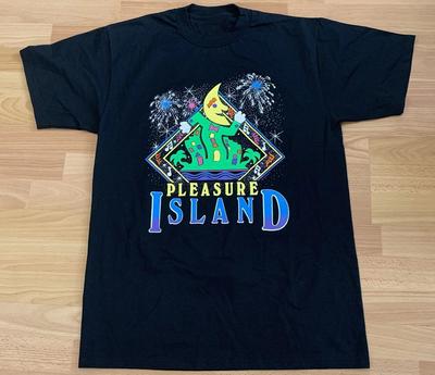 90er Jahre Seltene Disney Designs Pleasure Island T-Shirt Tourist Retro Größe S-5XL