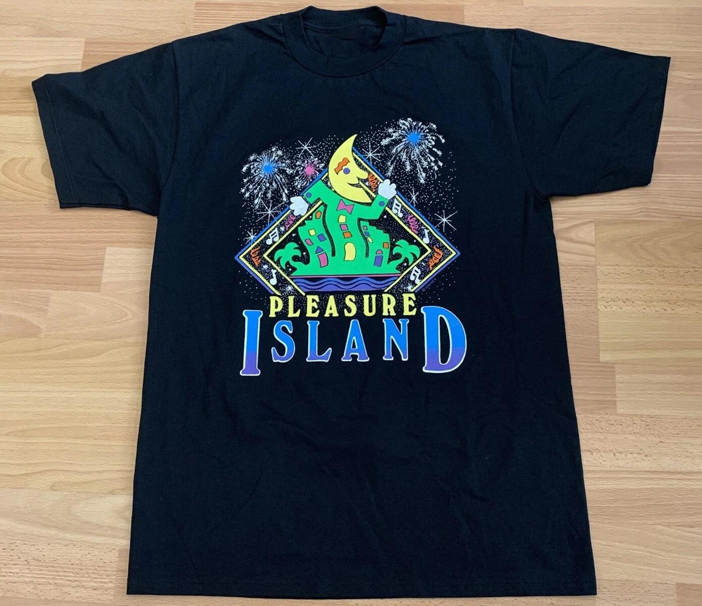 90s Rare Disney Designs Pleasure Island Shirt Tourist Retro Size S-5XL S
