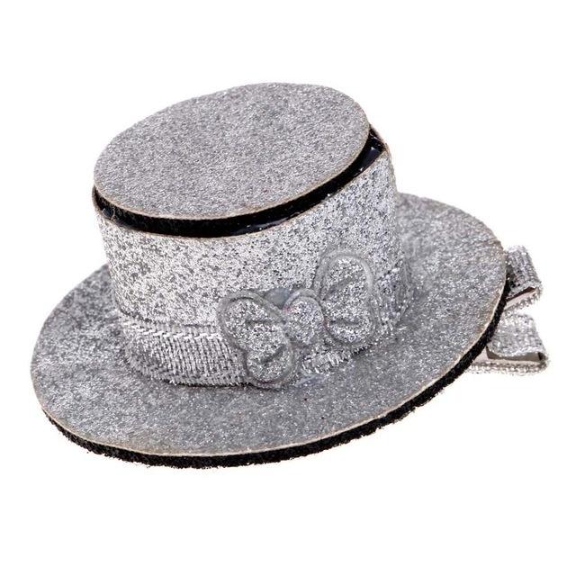 1 Stück Hundeaccessoires Krone Schleifen Haarspangen Bunte Kleine Haarnadel Stoff Haustier Kopfschmuck Baby Lieblicher Kopfschmuck