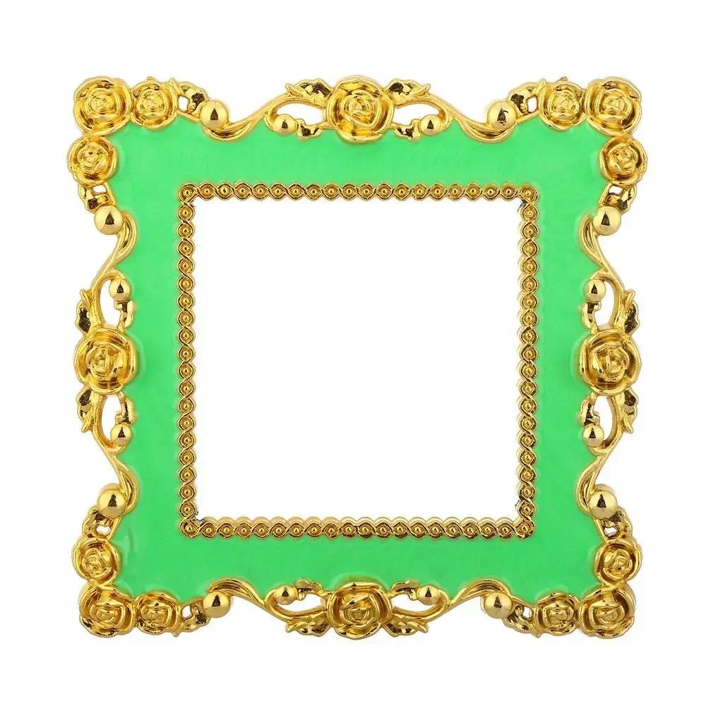 2 Size Colorful Light Switch Rose Lace Resin Single and Double Surround Socket Plate Wall Sticker Cover Frame Decor
