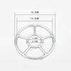 Simmer Ring Safe Stovetop Reducer Portable Gas Stove Durable Camping Support Coffee Maker Shelf Steel Practical Accessories