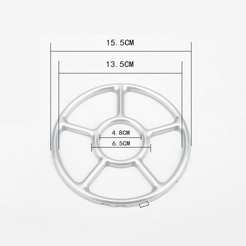 

Безопасное кольцо-рассекатель для варочной панели, редуктор, портативная газовая плита, прочная походная подставка, полка для кофеварки, стальные практичные аксессуары S