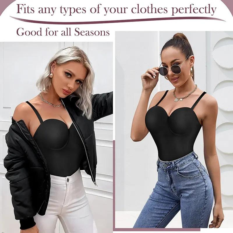 Body Shaping Jumpsuit Suspenders Can Be Worn Outside Waist and Abdomen Lift Buttocks Hip Slim Sports Body Shaping Jumpsuit