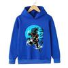 Felpa con cappuccio Dragon Ball Gogeta Super Saiyan Stampa giapponese Bambini Ragazzi Ragazze Pullover Felpa con cappuccio Anime Bambini Streetwear Top