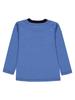 Boys' long-sleeved motorcycle blouse, blue Kanz