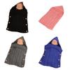 Baby Knit Blanket Sleep Sack For Children With Button Closure For Cozy Wear