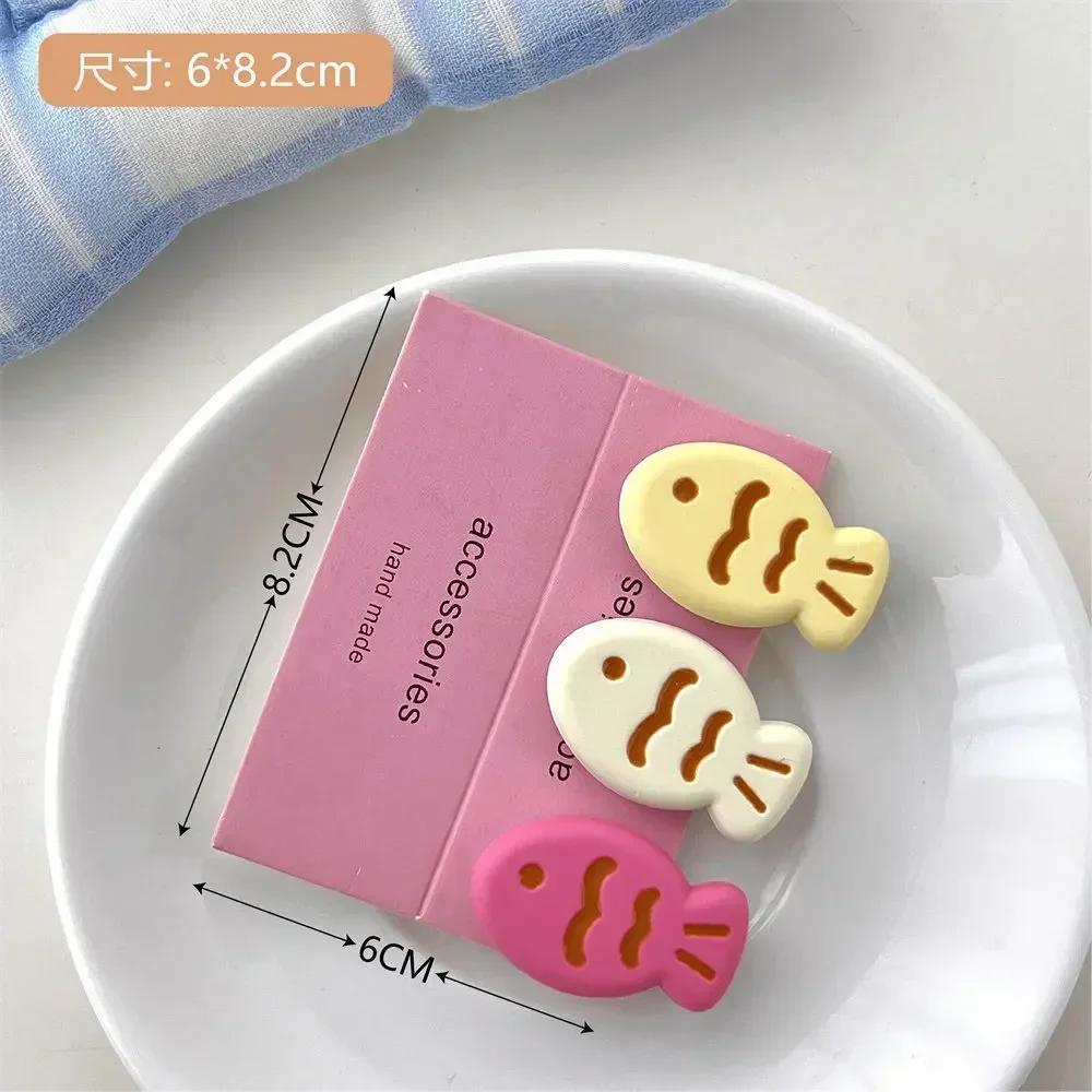 3pcs Cartoon Small Fish Hairpins Children Korean Styles Sweet Girls Colorful Mini Cute Hair Clips Hair Accessories Wholesale