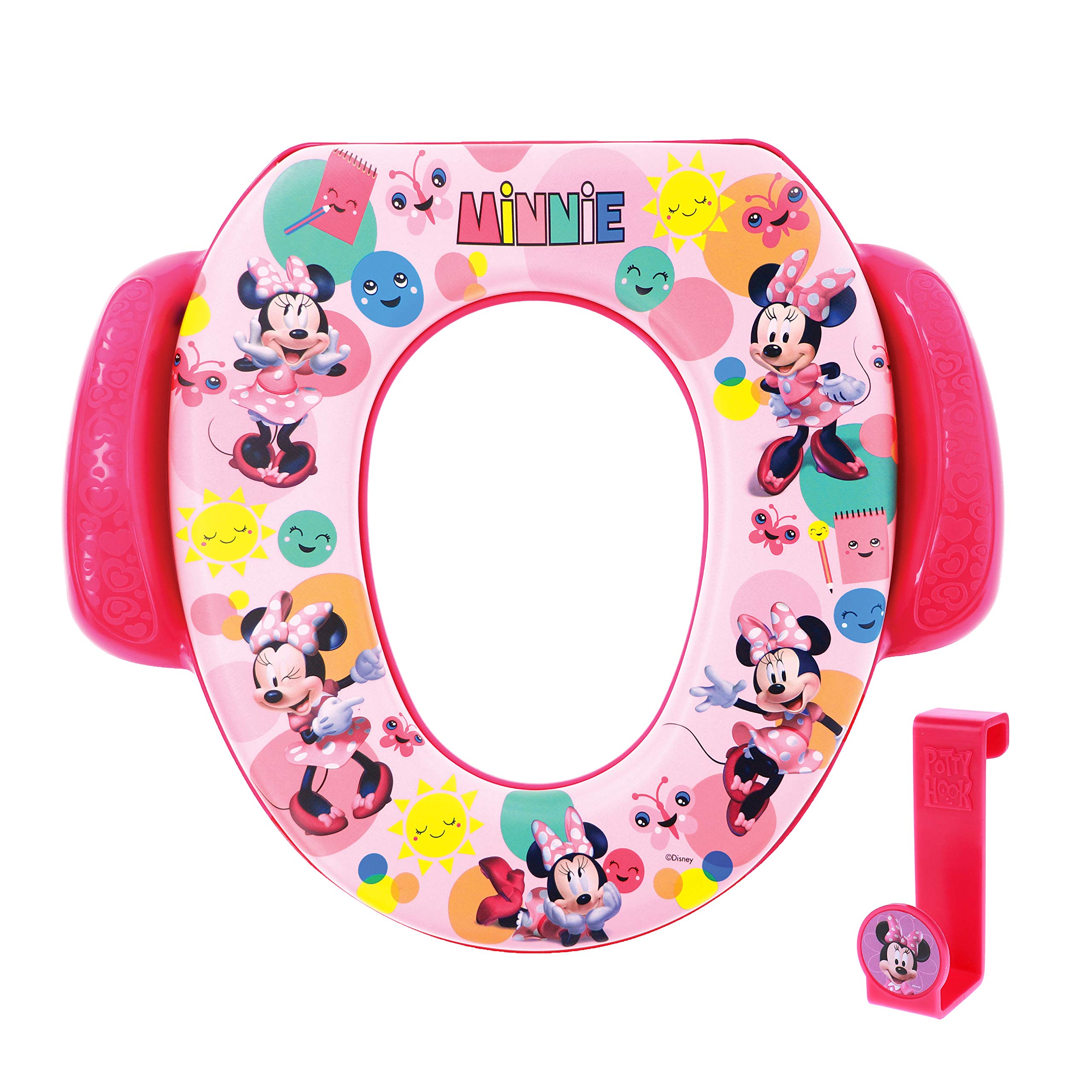 

Disney Minnie Mouse Toddler Potty Seat Potty Training Pink Pop Attitude [Used] розовый