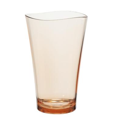 Plakira Unbreakable Glass Microwave and Dishwasher Made In Perfect for Outdoor Home and Cute and Stylish Orange Tumbler for and Hot Up To and Made