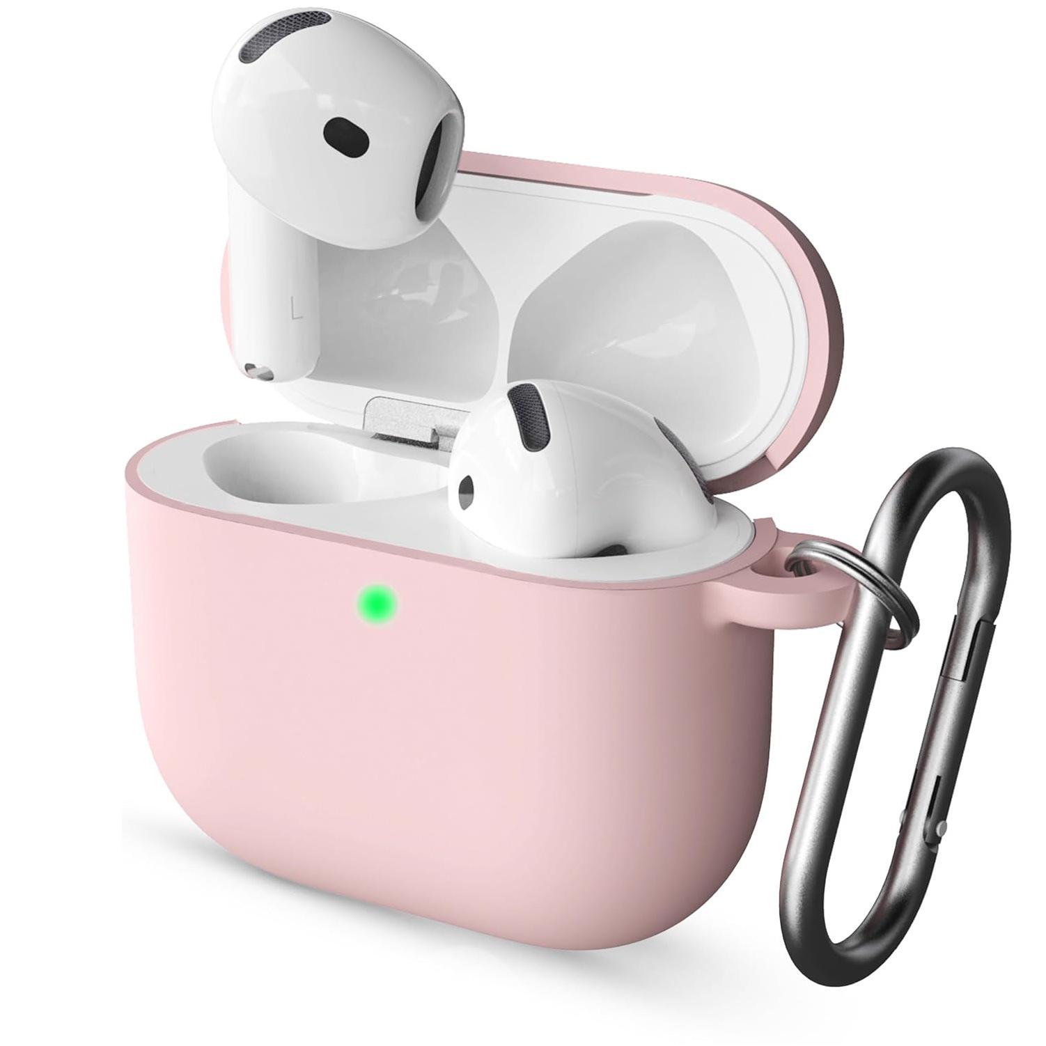 

Силіконовий захисний чохол для Bluetooth-навушників Apple AirPods 4 (Модель 2024 року)