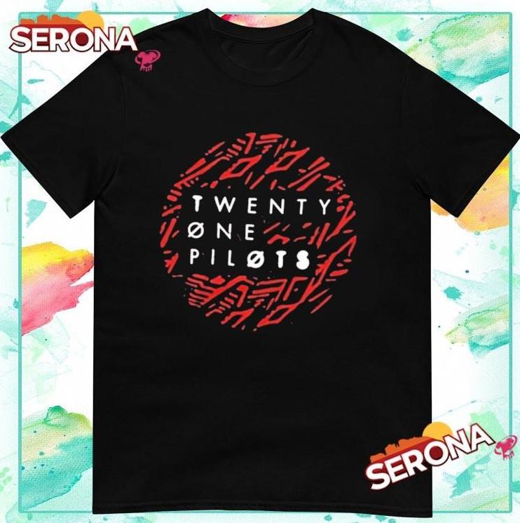 Twenty One Pilots Красный Круг Унисекс Футболка Унисекс Футболка M