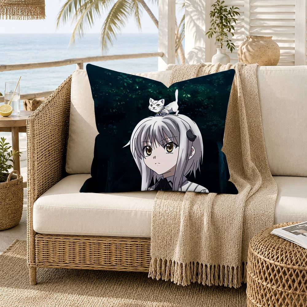HHigh School DxD KKoneko Toujou Pillow Case for Sofa Living Room Home office Decor Protective Cover
