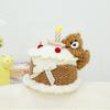 Bread Plush Bear Toy Animal Stuffed Doll Bedroom Decoration Kids Gifts Cute