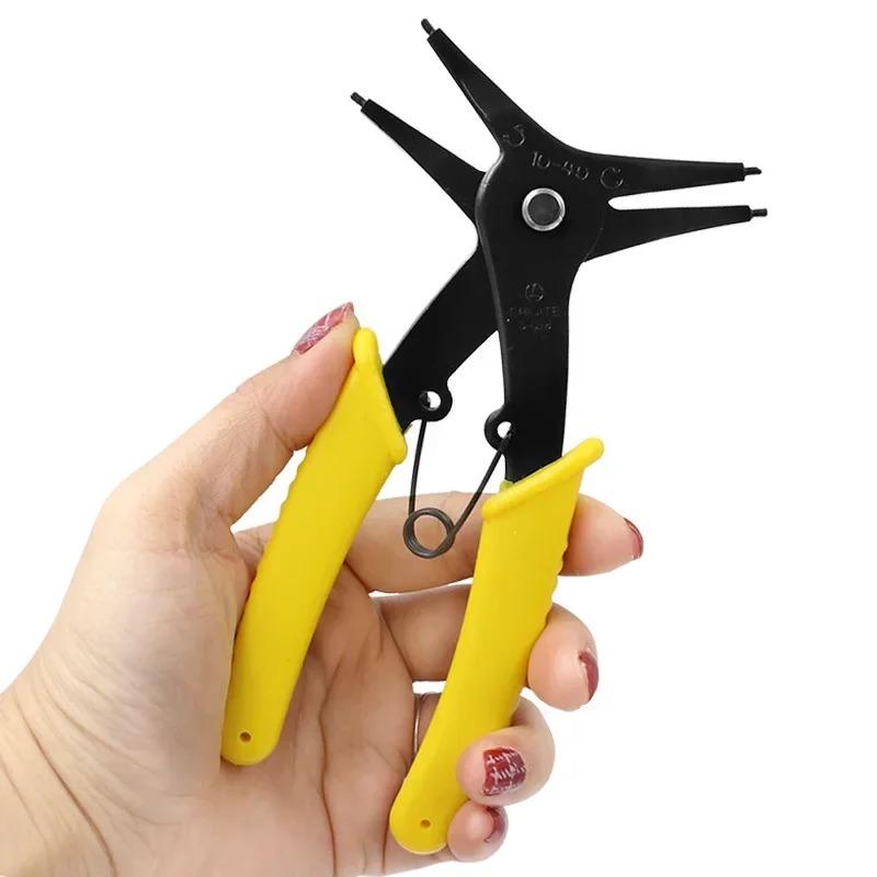Circlip Pliers Internal and External Circlip Pliers Retaining Ring Pliers Inner Card Outer Retaining Ring Car Repair Tool