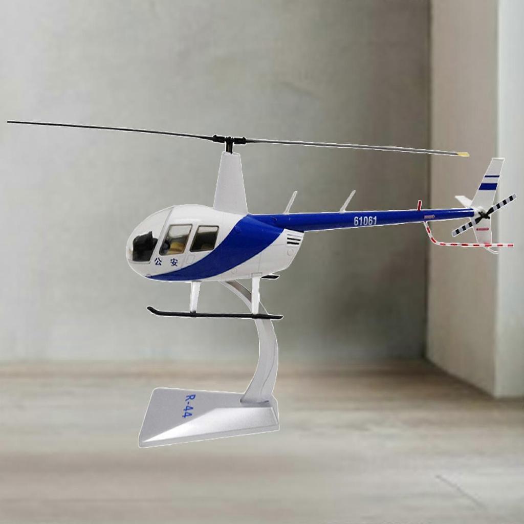 1/32 ROBINSON R44 Luftwaffe Metall Armee Modell Sammlerstücke Geschenke Bürodekoration