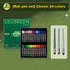 24/36/48/72 Colors Oil Painting Stick Set Heavy Color Ultra Soft Oil Pastel Children DIY Various Painting Style Art Supplies